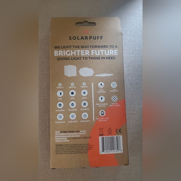 SolarPuff Lantern - Picture 2 of 5